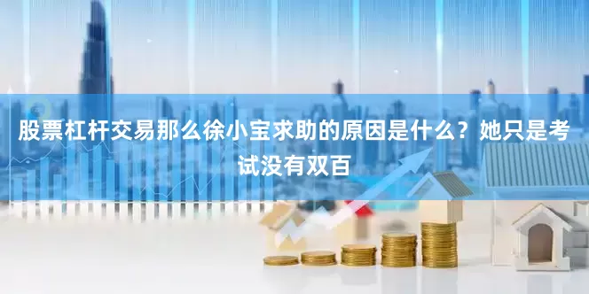 股票杠杆交易那么徐小宝求助的原因是什么？她只是考试没有双百